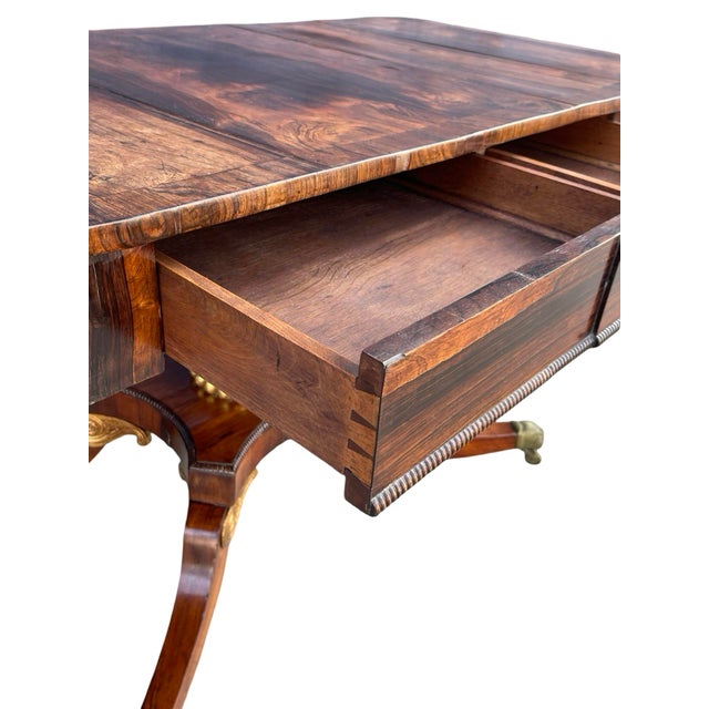 Fine Early 19th Century Regency Sofa Table For Sale - Image 11 of 12