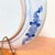 Pair of Antique Japanese Meiji Period Blue & White Porcelain Chargers — Crane & Calligraphy, Scalloped Rim, c.1880–1910 For Sale - Image 9 of 12