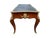 Louis xv style burl wood and gilded bronze (ormolu) bureau plat writing desk – 19th century add a touch of majestic...