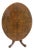 Antique Victorian Burr Walnut Carved Centre Table, 1860 For Sale