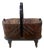 Art Deco Sewing Holder in Walnut Root, 1920s For Sale