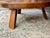 Brutalist Oak Coffee Table, 1970, in Very Good conditions. Designed 1970 to 1979