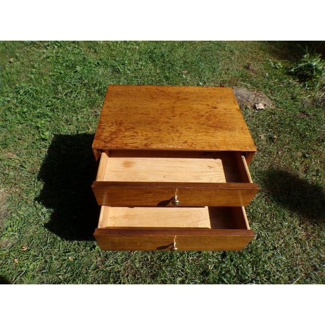 1960s Vintage Mid Century American of Martinsville Harmony House Nightstand End Table For Sale - Image 5 of 14