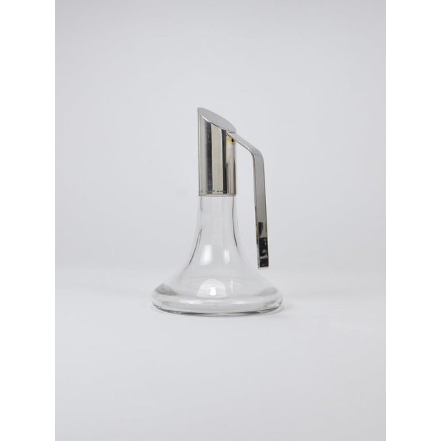 Silver & Crystal Riedel Mesa Carafe, Italy, 1980s For Sale - Image 11 of 18