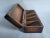 Brown Mottahedeh Italian Pastoral Wooden Hinged Divided Postage Stamp Box For Sale - Image 8 of 12