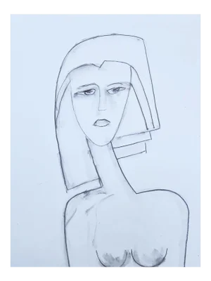 André Ferrand, Portrait 4, 2011, Paper