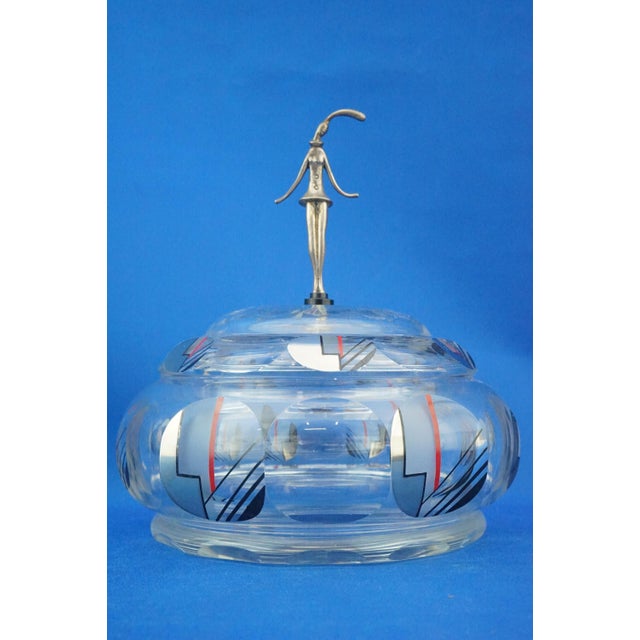 Bohemian Crystal Box by Karl Palda, 1920s For Sale - Image 14 of 18