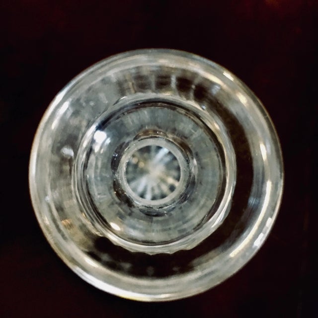 Early 20th Century 6.25" American Brilliant Cut Glass Decanter/Vase For Sale - Image 5 of 7