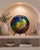 Contemporary Large 17.5” Hawaiian Art Glass Decorative Charger Bowl With Display Stand For Sale - Image 3 of 6