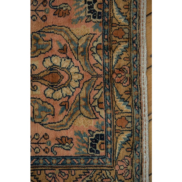 1950s Vintage Persian Lilihan Vinery Floral Wool Runner For Sale - Image 12 of 14