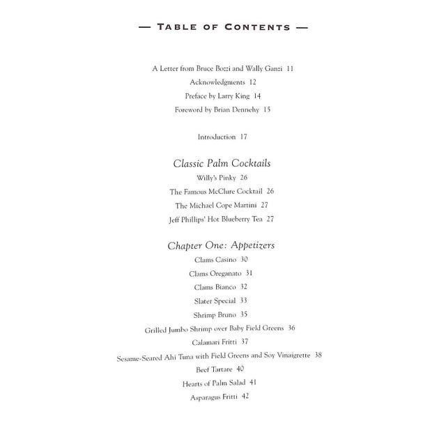 "The Palm Restaurant Cookbook" 2003 Binns, Brigit Legere For Sale - Image 4 of 12