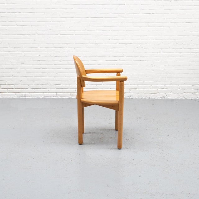 Beech Dining Chairs, 1970s, Set of 4 For Sale - Image 6 of 14