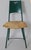 Green Mia Folding Chair with Rush Seat attributed to Giorgio Cattelan, Italy, 1980s For Sale - Image 9 of 18