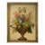 Large Original Fruit and Flowers in Urn Still Life Painting on Panel For Sale