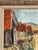 Mid-Century Modern Swedish Artist, Rural Village, 1950s, Oil on Panel, Framed For Sale - Image 3 of 12