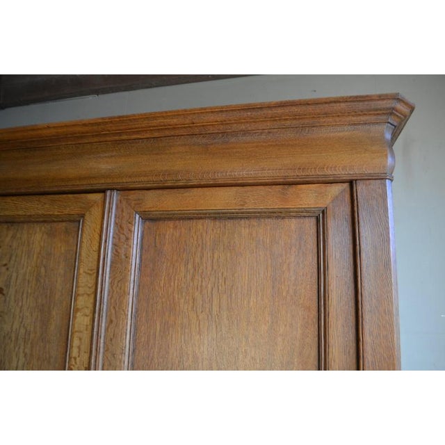 19th Century Antique Oak Cabinet by Louis Philippe, 1850 For Sale - Image 5 of 10