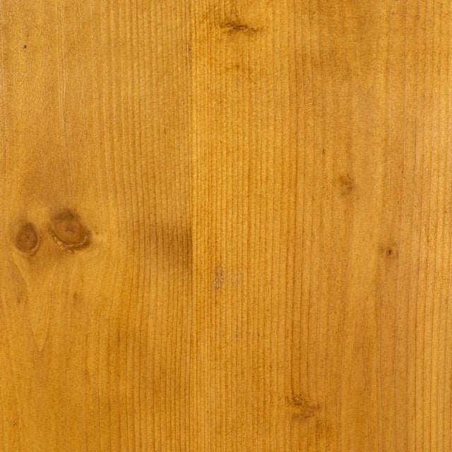 Brown Half Cabinet in Pine Softwood For Sale - Image 8 of 9