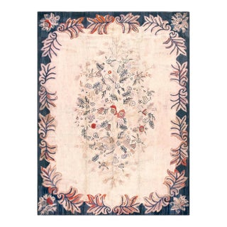 Antique American Hooked Rug For Sale