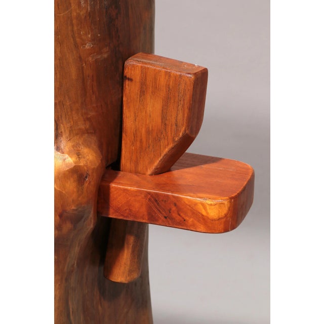 Mid-Century French Wooden Bookcase, 1960s For Sale - Image 11 of 13