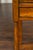 French 1870s Napoleon III Walnut Bedside Table with Stone Top and Tambour Door For Sale - Image 12 of 12
