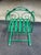 Green Vintage Mid-Century Style Meadowcraft Wrought Iron Counterlever Lounge Chair For Sale - Image 8 of 8
