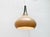 Glass pendant lamp of the Danish manufacturer Nordisk Solar and Holmegaard in a special color. The drop -shaped luminaire...