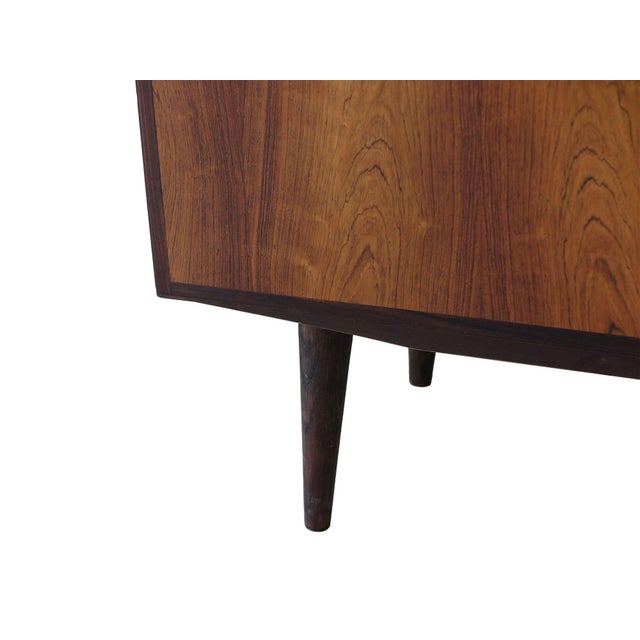 Three Omann Jun Mid 20th Century Danish Cabinets With Bookcase Hutches, Wallunit, Attributed For Sale - Image 9 of 11