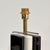 Large Geometric Black and White Marble Table Lamp, Italy, 1970s For Sale - Image 4 of 7