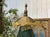 Indonesian Parasol in Wallpaper, Wood and Wool, 1950s For Sale - Image 9 of 18