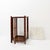 Mid-Century Faux Bamboo Glass and Marble Display Case For Sale - Image 9 of 16