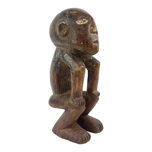 Early 20th Century Lega Ancestor Figure For Sale