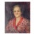 Original Oil Painting: Soviet Woman Portrait, Ukrainian Artist 60-50 For Sale