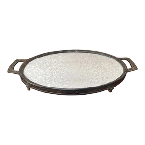 1930's PNCW Art Deco Glass Vanity Tray