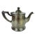 1920s Stevens Hotel Silver Soldered Tea Pot For Sale - Image 4 of 10