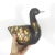 Brown Vintage Duck Carved Wood Brass Copper Bone Folk Art For Sale - Image 8 of 9