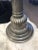 Neoclassical Pewter Corinthian Column Neoclassical Table Lamps- a Pair For Sale - Image 3 of 12