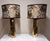 Large Vintage Table Lamps with Brass Base and Fabric Shade from Lamplove, 1970s, Set of 2 For Sale - Image 3 of 10