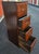 Late 20th Century Four-Drawer Solid Pine Filing Cabinet With Locks and Keys For Sale In Washington DC - Image 6 of 9