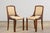 An elegant restored set of six 1930s French Art Deco dining chairs, sourced from Provence. Expertly handcrafted from solid...