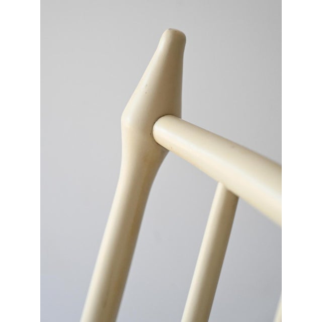 Wood Shabby Rocking Chair, 1960s For Sale - Image 7 of 8