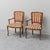 Wooden and Fabric Armchairs, 1950s, Set of 2 For Sale - Image 12 of 12