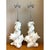 Vintage White Plaster Shell Table Lamps - Pair For Sale In West Palm - Image 6 of 12
