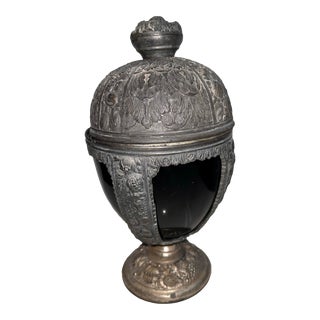 1930s Vintage Jenning’s Brothers Chalice Compote Vessel For Sale