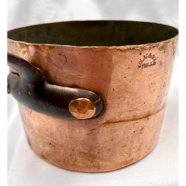 Antique v. Olac & Sons Copper Saucepan Chairish