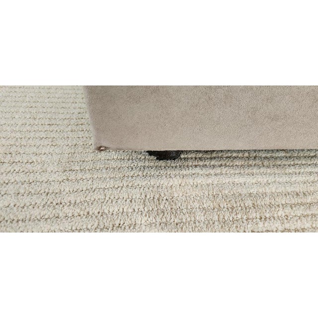 Room & Board York Full Sleeper Sofa & Left‑Arm Chaise in Desmond Ale Ultrasuede For Sale In Chicago - Image 6 of 7