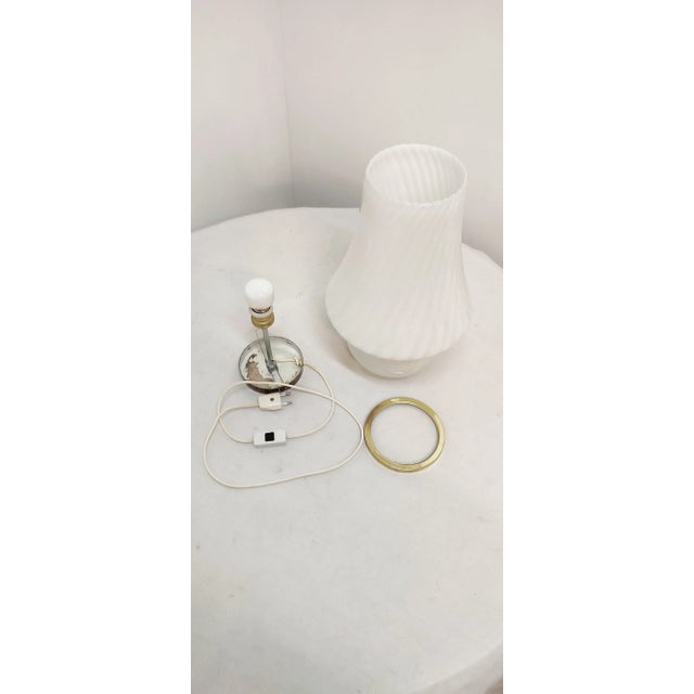Murano Mushroom Table Lamp, Italy, 1970s For Sale - Image 10 of 12