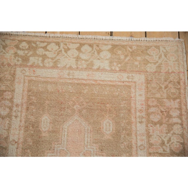 Vintage Distressed Oushak Rug - 2'11" X 4'3" For Sale - Image 9 of 10