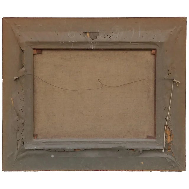 1920s Naturalistic South African Landscape Oil Painting For Sale In Houston - Image 6 of 7