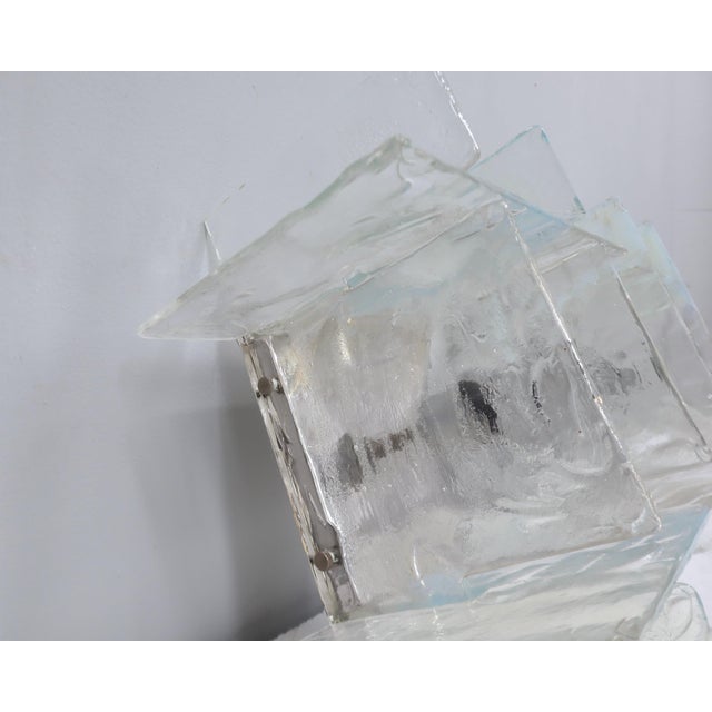 Murano Glass Sconces from Mazzega, 1960s, Set of 2 For Sale - Image 12 of 14