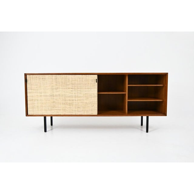 Wood Sideboard by Florence Knoll Bassett for Knoll International, 1950s For Sale - Image 7 of 14